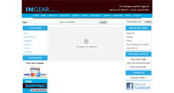 Desktop Screenshot of ingearstore.com